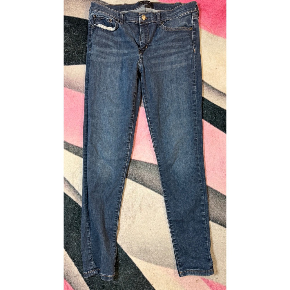 Banana Republic Sculpt Skinny Jeans Womens 30/10 Medium Wash Blue Denim Slim Fit